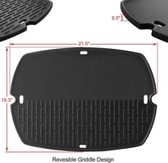 Q2200 Griddle Replacement Parts for Weber Q Grill Parts Weber Q2000 Q2400 Q200