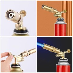 Propane Torch Head with Igniter Ignition Torch Head Adjustable Flame for Bbq …