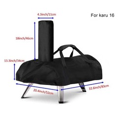Outdoor Pizza Oven Cover Heavy Duty Protection Against Rain Dust and Snow