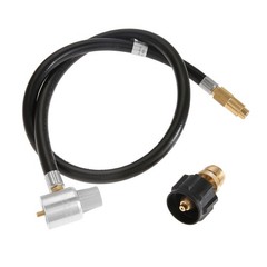 1LB Propane Tank Adapter 3FT Hose with Regulator for Coleman 5428 Guide Series