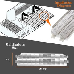 Replace for Viking Grill Parts,Heat Plate Tent Shield for Viking VGBQ 30, 41,…