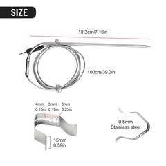 Innovative For Meat Probe Sensor Replacement Suitable for All For Meats