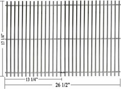Stainless Steel Grill Cooking Grates Grid 2-Pack 17.25″ for Nexgrill Kenmore BBQ