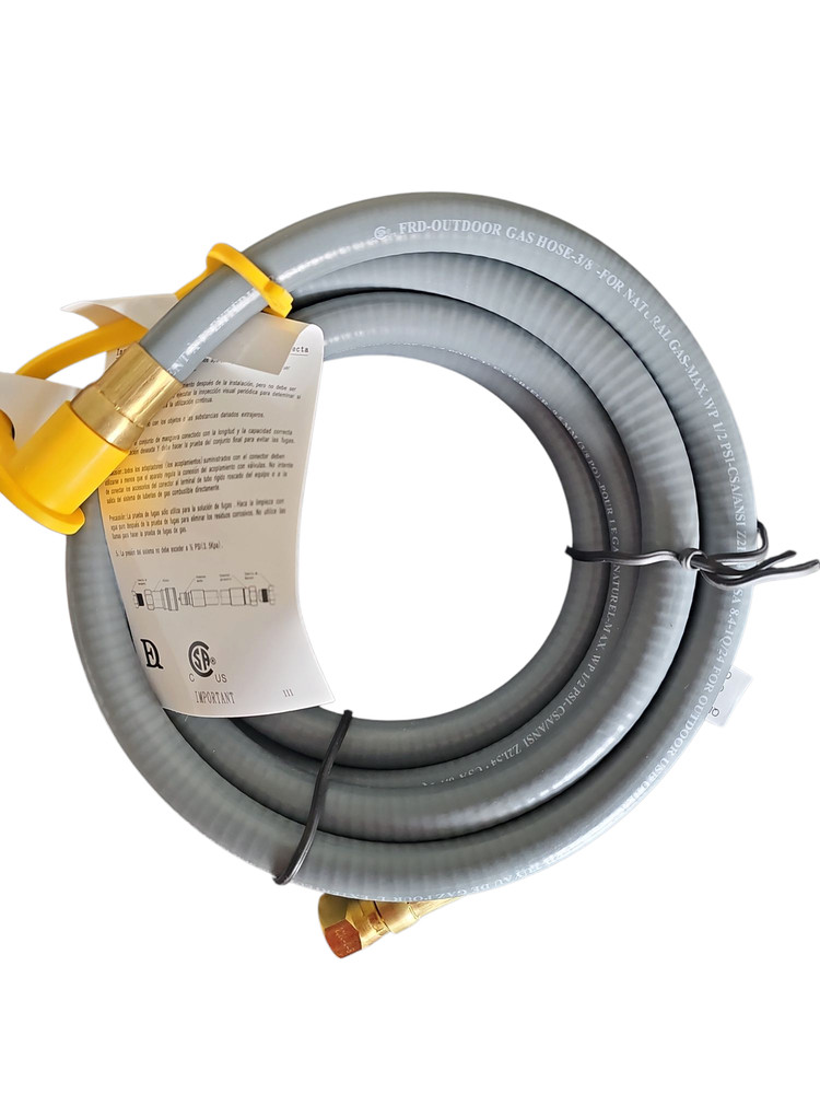 GASPRO 10 Feet 3/8″ ID Natural Gas Hose, Low Pressure LPG Hose