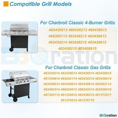 Parts Kit for Charbroil 463436214 463436213 461334813 461372517 463436413 Gri…
