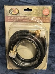 BRAND NEW!! Bass Pro Shops – 10′ Propane Appliance Hose – 1645383 – 193-10-BP