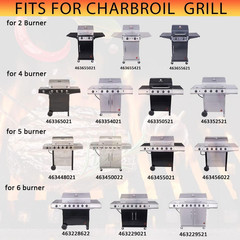 Grill Burners Replacement For Charbroil Performance 2 Burner 463660021 463660421