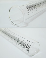 7″ Plastic Rain Gauge Replacement Tube, 8.25 X 2.25 X 1.75 Inches Cold Resistanc