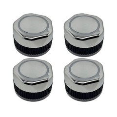 4pcs electroplated oven knobs with 4mm inner core for gas barbecue stove