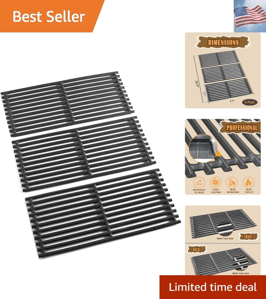 17 in Cooking Replacement Parts for Charbroil Tru Infrared Grill 463242715, 4…