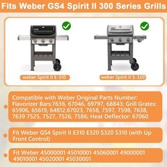 Spirit 2 Grill Parts for Weber GS4 Spirit II 300 SER Spirit 2 E310 S310, GS4 Rep