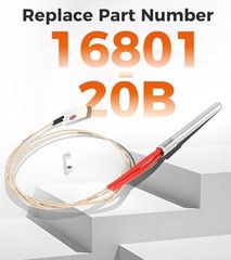 Upgraded 16801-20B Hot Rod Igniter Kit – 200W 120V, 1,200°F High-Temp Ignition