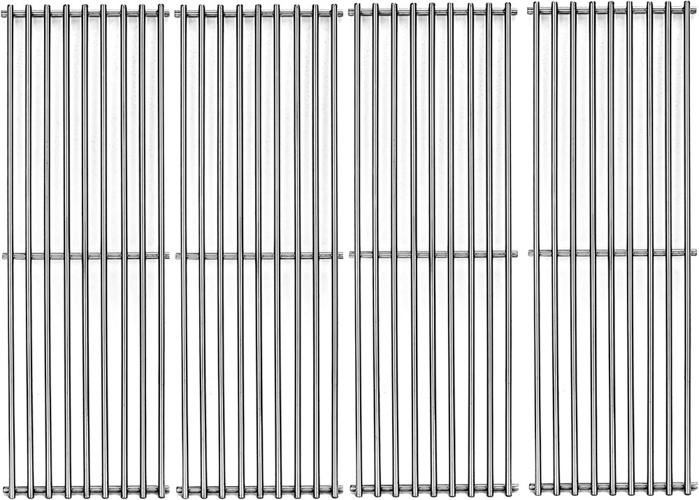S6505A (4-Pack) 19 3/4″ Stainless Steel Cooking Grid Grates Replacement for Char