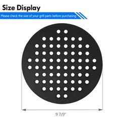 KJ-MFG23 9.75″ Cast Iron Fire Grate for Kamado Joe 18″ Classic Series Grill