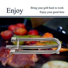 Folocy 19.125” Grill Burners BBQ Gas Grill Replacement Parts for DCS 27DBQR, …