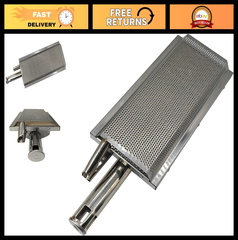 Ceramic Infrared Searing Burner for Blaze Grill, 15000 BTU Replacement Part