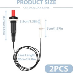 Reliable 2-Pack Piezo Grill Igniters – Long-Lasting Ceramic and Metal Design