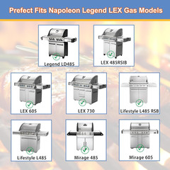 Grill Heat Plate for Napoleon LEX485/605/730 LE LD485 Series Gas Grill Models