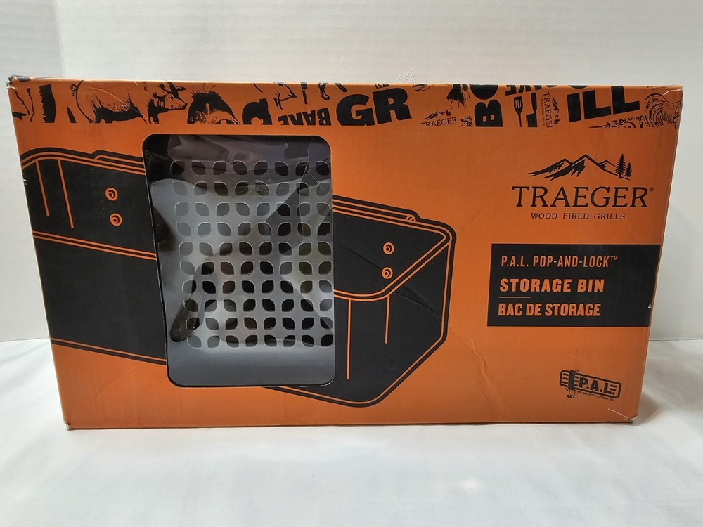 Traeger Pop and Lock Storage Bin-New Open Box