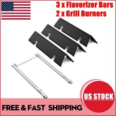 7635 Weber Flavorizer Bars 67045 & Burner Tube 69785 for Spirit II E210