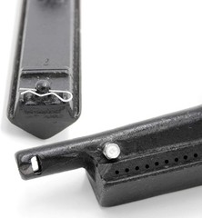 13 3/4 Inch Gas Grill Cast Iron Burner Replacement Parts for Charbroil…
