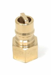 1/2″ QDD Female NPT Insert Hose Connector Plug Brass Quick Release Valve [3612]