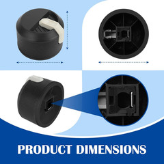 Grill Accessories Blackstone Knobs Replacement – Compatible with Blackstone 1666