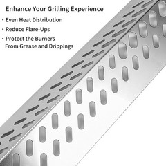 16631 Flame Tamer & Heat Shield Replacement for Bull, Cal Flame, & Lion Grills