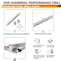 Grill Burners Replacement for Charbroil Performance 2 Burner Charbroil 2 Burner