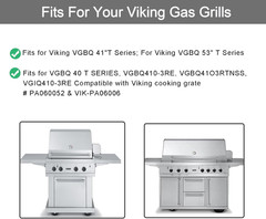 23 1/4″ Stainless Steel Grill Grid Grates Replacement Parts for Viking VGBQ 30″