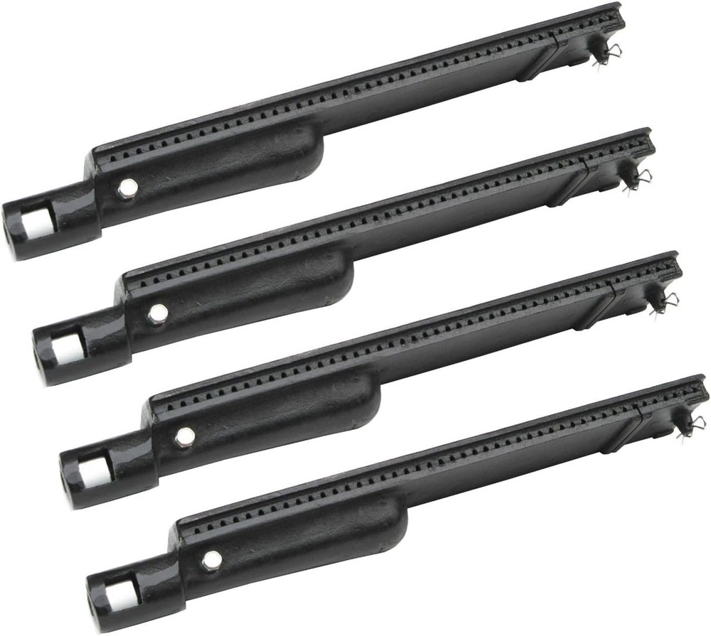 Parts DB103 4-Pack 15.75″ Cast Iron Grill Burners for Charbroil Turbo 3