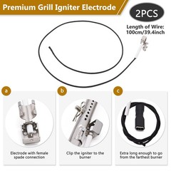Grill Replacement Parts Charbroil 2 Burner 463625217 463625219 Heat Tent Kit