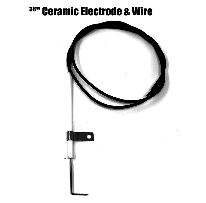 Replacement 42″ Ceramic Electrode for 148.16656011,146.16154210,3618ST,IGS-01015