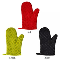 Anti Scald Gloves Insulation Gloves Quilted Cotton Lining Terry Lining