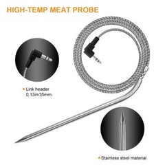2 Pack Replacement Part for Camp Chef Meat Probes Stainless Steel Probe 2pcs