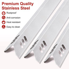 Heat Plates BBQ Gas Grill Burners Replacement for Dyna Glo Propane Heater Parts