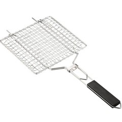 Portable Fish Grill Stainless Steel Fish Grill Basket Family Picnic For Camping
