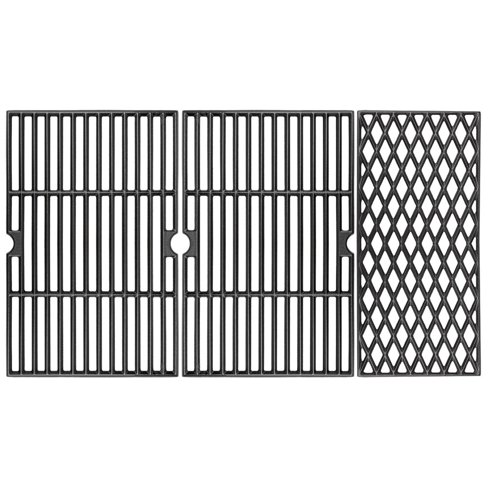 3-Piece Cast Iron Cooking Grate Replacement for Dyna-Glo DGH474CRP Grills