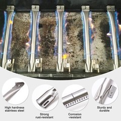 Grill Replacement Kit for Nexgrill 4 Burner 720-0830H Heat Plates Igniters