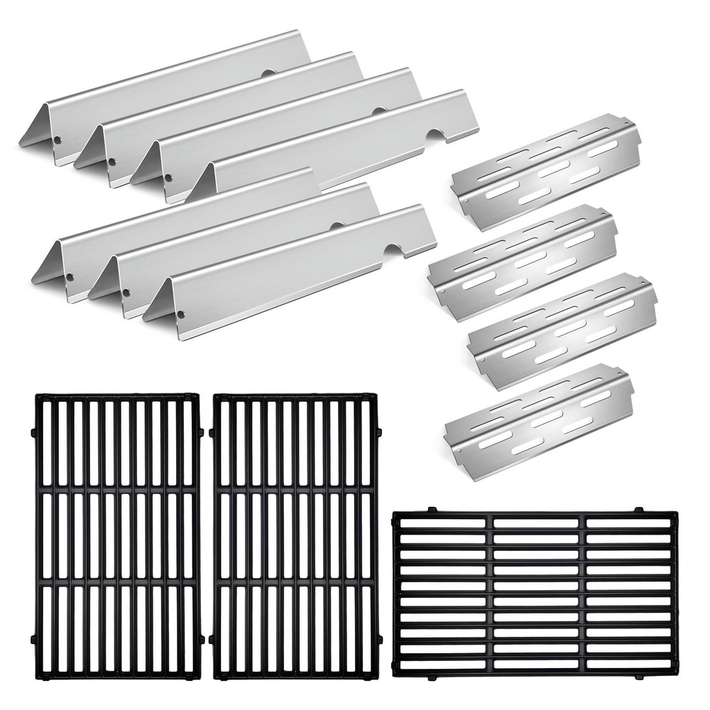 Parts Cast Iron Grill Grates for Weber Genesis II E-410 S-410 E-435 S-435 Stain