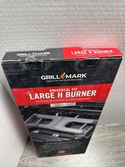 Grill Mark Stainless Steel Grill Burner 19.8” x 8” Large H Burner BRAND NEW