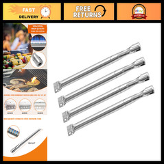 Grill Burner Tube Replacement Kit for 26″ 32″ 40″ Gas Grills – 4 Burner Parts