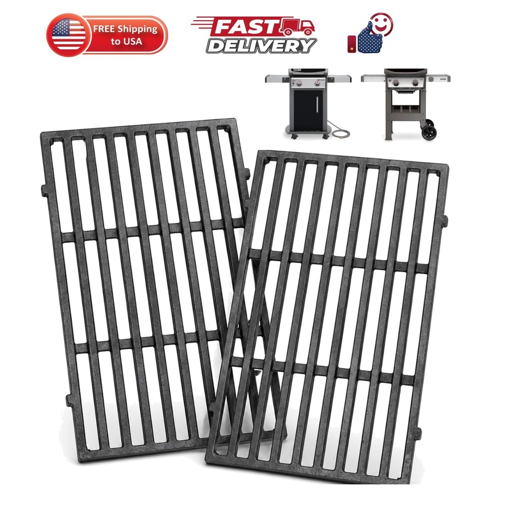 7637 Cast Iron Grill Grates for Spirit E210 E220 S210 S220 | Fits Spirit 200 …