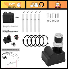Igniter Replacement for 5 Burner Grill Parts – Electronic Ignition Wire, Push Bu