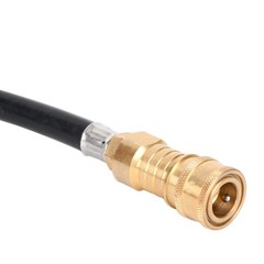 GGC 12 FT Propane Hose with Regulator -3/8 Quick Connect 12FT, Brass