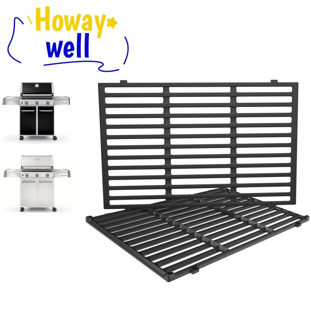 19.5″Grill Grates Fits Weber Genesis 300 Series E310 E320 E330,Replace 7524 7528