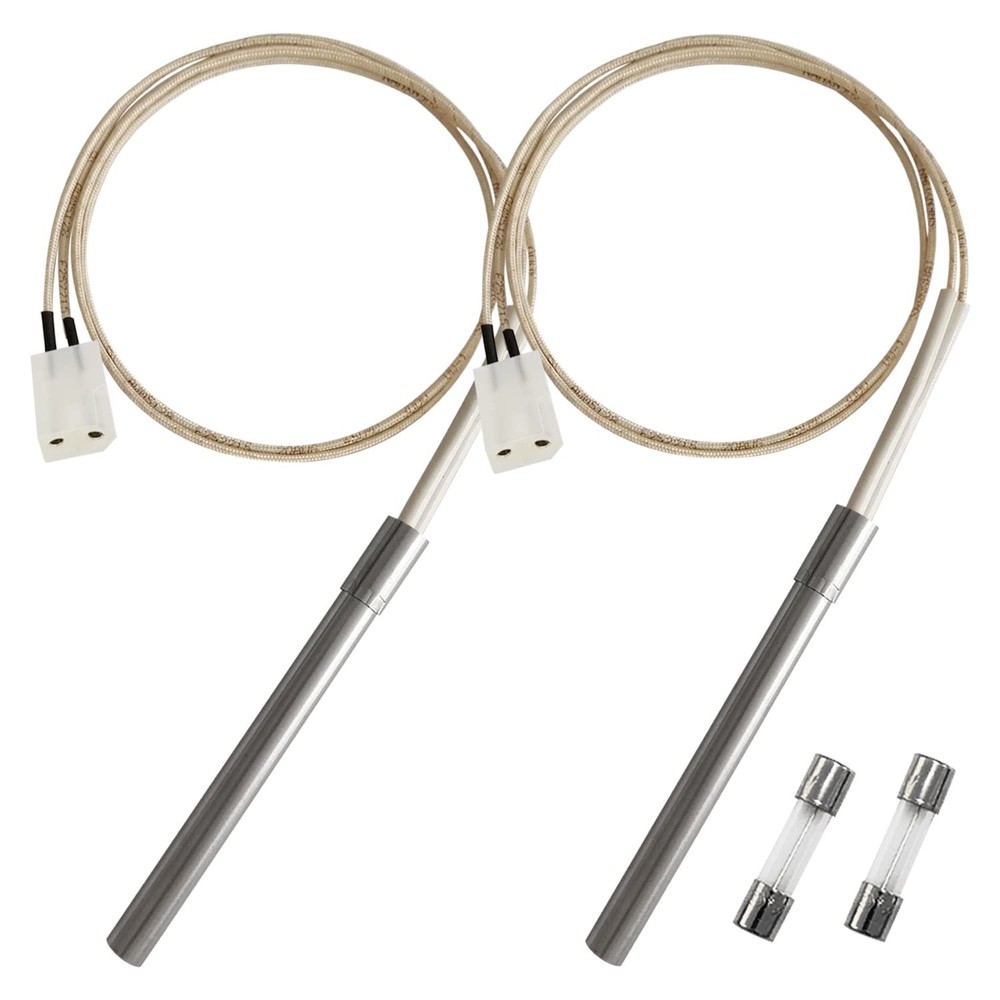 2 Pack Pellet Grill Igniter Heating Element Kit 24 Inch 200W 120V For Pit Boss C