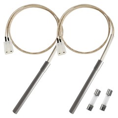 2 Pack Pellet Grill Igniter Heating Element Kit 24 Inch 200W 120V For Pit Boss C