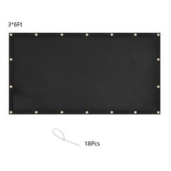 Grill Railing Heat Shield Fiberglass 3ft x 6ft 91.5x183cm Weatherproof