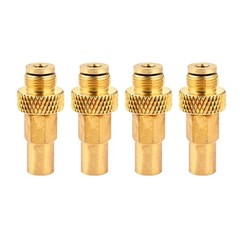 4Pcs Universal Male Connector For Hose Ends & Gas Conversion Adapters BBQ Tool
